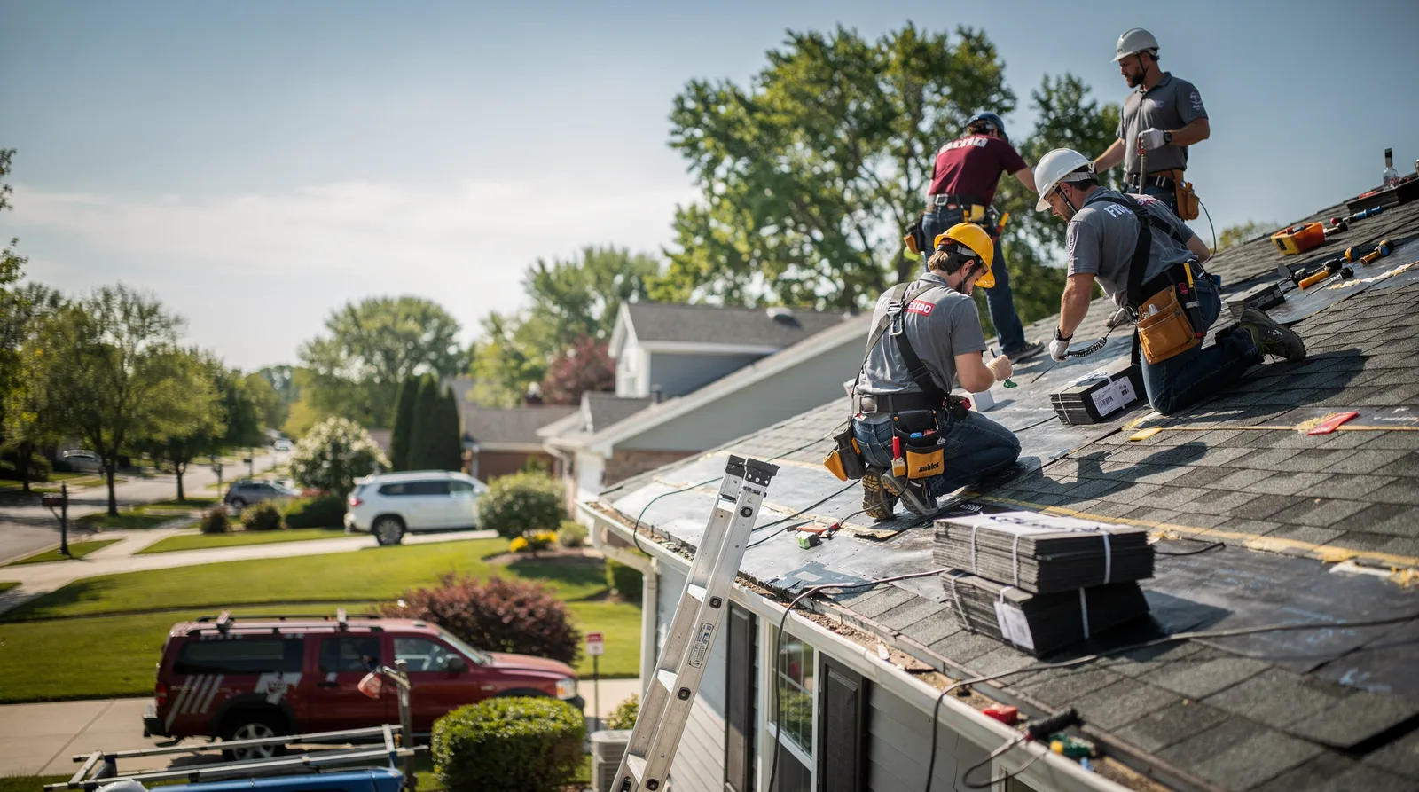 Roof Repair in Makanda, IL around you